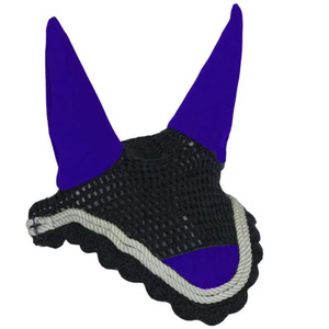 Wholesale Price Best Selling Horse <b>Fly</b> Bonnet Ear <b>Fly</b> Veil Custom logo Horse Product <b>Fly</b> Bonnet with Custom Logo - Product Image 1
