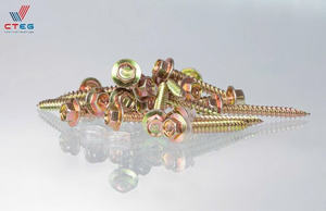 Tornillo Autorroscante para Madera M5x50 con Cabeza Plana Avellanada para Trabajos de Carpintería y Construcción de Interiores - Product Image 4