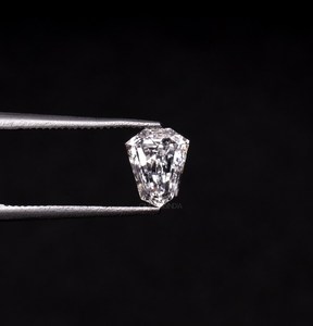 Diamant de laboratoire cultivé en laboratoire de 0,50 CT, 6,10 x 4,97 MM, taille unique, pureté E-F VVS, pour la vente en gros de bijoux - Product Image 1