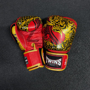 รุ่นขายดี ออกแบบพิมพ์ลายได้ตามต้องการ ถุงมือคู่สำหรับฝึกซ้อมมวยไทย MMA แบบเต็มนิ้ว กันลื่น ระบายความชื้น - Product Image 2