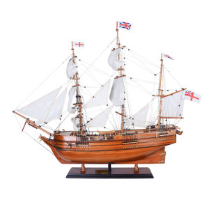 Modèle de bateau Beagle en bois écologique à assembler, artisanat avec détails gravés pour la décoration intérieure et les articles cadeaux - Product Image 1