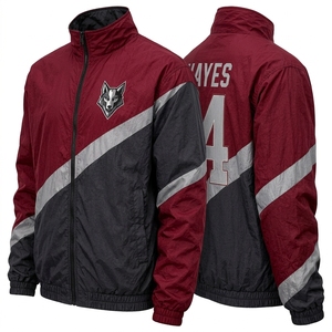 Chaqueta Cortavientos Personalizada para Entrenamiento de Fútbol, Baloncesto, Clubes Deportivos y Academias, Ropa Deportiva Ligera para Equipos, OEM - Product Image 5