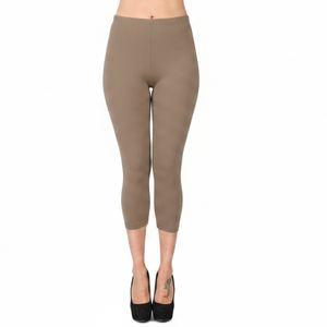 Leggings Largos de Mujer con Diseño Acampanado, Tejidos en Algodón/Fibra de Bambú, de Secado Rápido, Transpirables, de Cintura Alta, Ajustados y Elásticos para Correr - Product Image 1