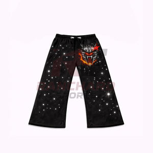 Survêtement de sport athlétique en tissu performant et imprimé, ensemble en molleton doux en mélange de coton avec impression plastisol longue durée - Product Image 3