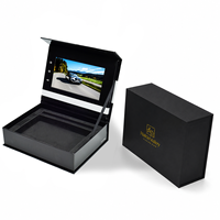 Boîte cadeau vidéo avec écran HD MP4 de 7 pouces, boîte cadeau vidéo pour la promotion publicitaire
