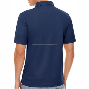 Camiseta Polo de Manga Corta a Rayas para Hombre, Estilo Informal de Negocios, Verano, Servicio OEM, Camisetas Polo de Entrega Rápida - Product Image 3