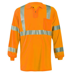 Camiseta de Algodón Reflectante de Alta Visibilidad para Hombre, Camiseta de Trabajo de Seguridad, Camisetas Ligeras para Construcción y Trabajo en Carreteras - Product Image 5