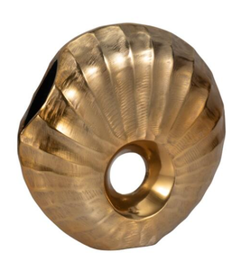 Textured <b>Vase</b> Shiny Gold Decorative <b>Vase</b> New Shape <b>Vase</b> Textured Modern European Design Home Decorative Fancy Metal Flower <b>Vase</b> - Product Image 5