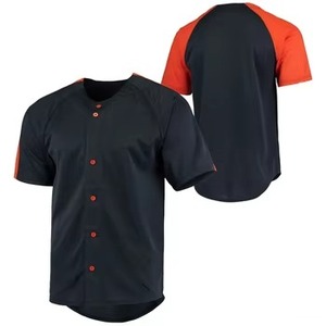 Camiseta de Béisbol OEM Personalizada con Nombre, Número y Uniforme de Equipo, Transpirable, Manga Corta, Tallas Grandes, Impresa, de Secado Rápido, Poliéster, Fabricante - Product Image 2