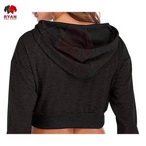 Sudaderas con Capucha para Mujer Ryan Pro Gear, Sudadera Corta Transpirable y Elegante, Color Personalizado, Tallas Grandes, Servicios OEM y ODM - Product Image 5