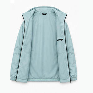 Custom Lightweight Hooded Waterproof Windbreaker Jacket <b>Men</b> Windproof Outdoor <b>Rain</b> <b>Coat</b> OEM ODM Private Label Manufacturer - Product Image 3