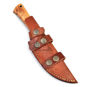 Cuchillos de Hoja Fija con Mango de Madera de Alta Calidad para Bricolaje, con Personalización OEM, Tamaño Personalizado y Hoja de Acero Inoxidable - Product Image 4