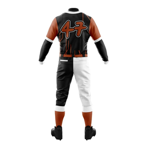 Nouveaux ensembles d'uniformes de baseball personnalisés en sublimation 100% polyester, vente en gros, vêtements d'équipe, respirants, séchage rapide, haute qualité, unisexe - Product Image 5