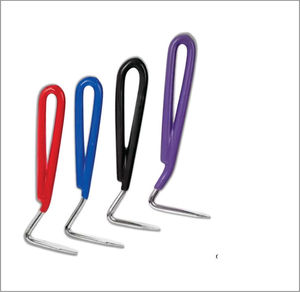 Cure-ongles robuste pour chevaux avec poignée en caoutchouc, outil de nettoyage d'écurie pour l'entretien des sabots, cure-ongles personnalisable pour chevaux - Product Image 6
