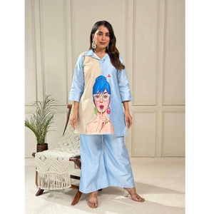 High End Ethnic Women <b>Kurti</b> by Hng Bharat-Quick Dry for Party Wedding & Festival Events All Seasons Wear Bulk Price - Product Image 5