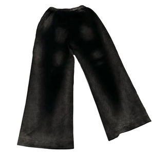 Pantalones Deportivos Unisex Personalizados para Hombre, Pantalones Joggers 100% Algodón, Pantalones Anchos de Estilo Urbano Unisex con Lavado Ácido 2026 - Product Image 1
