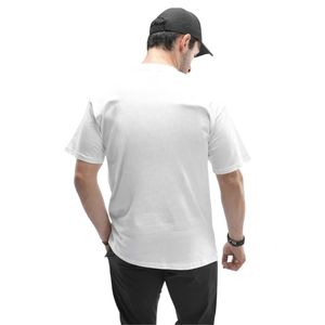 Men's <b>White</b> Crew Neck Short Sleeve <b>T</b> <b>Shirt</b> <b>Plain</b> Basic Casual Regular Fit Lightweight Everyday Summer Wear Solid Color Tee - Product Image 6