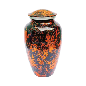 Urnas de Cremación Biodegradables de Aluminio Grandes Estilo Americano Personalizadas al por Mayor para Cenizas Humanas y Recuerdos de la India - Product Image 1