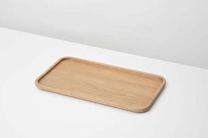 Bandeja de Madera Natural Hecha a Mano con Madera Dura Sostenible, Diseño Atemporal, Acabado Liso y Durabilidad Excepcional, Perfecta - Product Image 6
