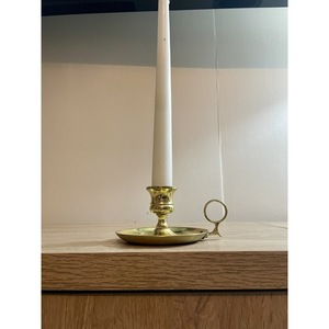 Wholesale Customizable <b>Brass</b> <b>Candlestick</b> Holder with Shell Design Heat Resistant for Home Decoration - Product Image 4