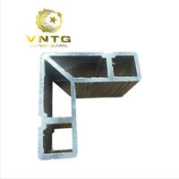 Conector de Esquina de Aluminio para Sistema de Montaje Solar 31x55mm, para Puertas y Ventanas