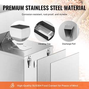 Macchina riempitrice automatica per pesatura di particelle intelligente 0.022-1,1 libbre/10-500g per semi in polvere grani bottiglie di Glitter farina sacchetti - Product Image 6