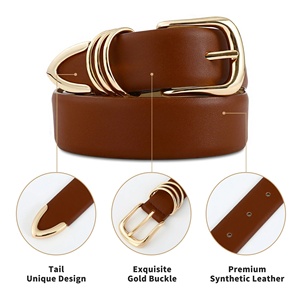 Cinturones de Cuero Genuino Más Vendidos para Hombre, Cinturones de Cuero de Moda Profesional para Hombre con Servicio Personalizado - Product Image 3