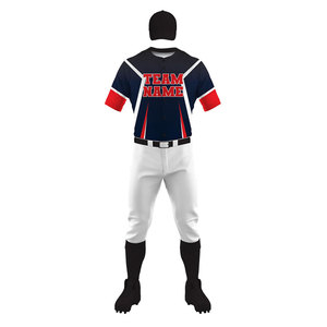 Best Quality Baseball Uniform for Online Sale Summer Wear Quick Dry and Comfortable Baseball Uniform Set In Solid Color - Product Image 2