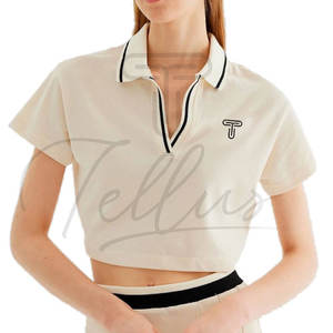 Top Corto para Mujer, Ropa Deportiva, Nuevo Diseño, Tallas para Adultos, Transpirable, Precio al por Mayor, Logotipo Personalizado, Color Personalizado - Product Image 4