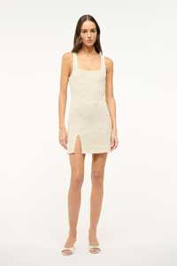 Best Design Versatile Women's Casual <b>Mini</b> Dresses 100% Linen Solid Beading Natural Formal Elegant Flow Comfortable Breathable - Product Image 5
