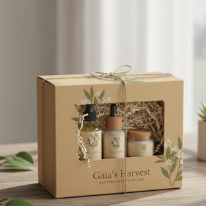 Caja de Embalaje Cosmético de Cartón Corrugado de Papel Reciclado Ecológico Personalizado, Cierre Magnético, Caja de Lujo para Cuidado de la Piel y Maquillaje, Logotipo OEM/ODM - Product Image 6