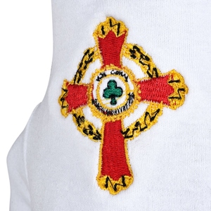Guantes Blancos de Algodón Puro para el Rito Escocés - Emblema Bordado de la Cámara de Honor - Product Image 2