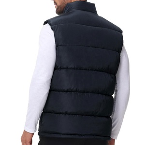 Ropa de invierno, chaleco acolchado de otoño, chaquetas acolchadas, ropa de hombre, chaleco acolchado impermeable de calle alta para hombre, logotipo personalizado - Product Image 2