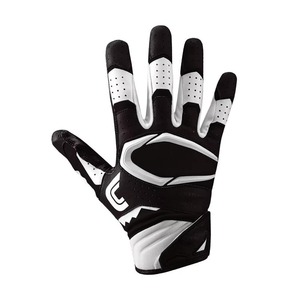 Gants de football personnalisés imprimés, antidérapants, extensibles, à doigts complets, imperméables, haute performance, pour le football américain - Product Image 5