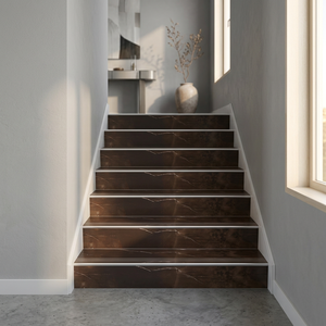 Vistaar Indian Origin Matte Porcelain <b>Step</b> Riser Tiles 300x1200mm Non-Slip 5 Year Warranty Bathroom Stair Treads Construction - Product Image 6