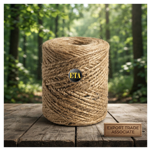 Hilo de yute 100% de 2 capas de 71LBS de la mejor calidad, materia prima texturizada ecológica para coser tejido y tejer a mano - Product Image 1