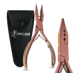 Outils d'extension de cheveux en gros avec ouverture de sertissage de perles Pince d'extension de cheveux compacte et légère avec outil à double ressort - Product Image 3