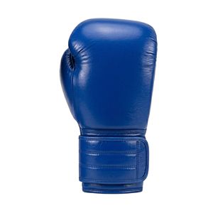 Guantes de boxeo azules duraderos con cordones, guantes de competición, material de alta calidad, equipo de protección para boxeadores de élite - Product Image 3