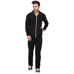 Conjunto de chándal de lana de poliéster 65% algodón 35% personalizado para hombre, conjunto de ropa deportiva para hombre, conjunto de chándal de fútbol informal de 2 piezas para hombre, conjunto de 2 piezas - Product Image 6