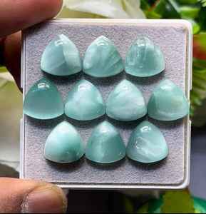ควอตซ์คุณภาพเยี่ยมทรงรีขนาด 12x12 มม. รับรองโดยบุคคลที่สาม ชุด 10 ชิ้น สำหรับทำเครื่องประดับ AAMNA GEMS - Product Image 1