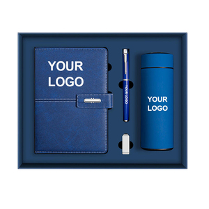 Set de Regalo Corporativo Nexgen Exports-06, Cuaderno de Tapa Dura Estilo Vintage en Cuero PU con Termo para Oficina y Escuela - Product Image 1