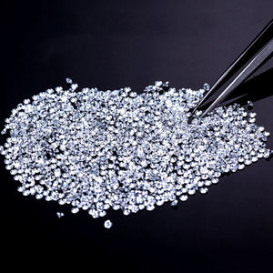 Premium R&K GEMS HK44 0.45ct-0.50ct Brilliant HPHT Created F Color Filled Diamonds VVS VS Excellent Polished Half Carat - Product Image 2