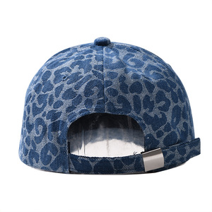 Gorra de Béisbol Unisex de 6 Paneles con Estampado de Leopardo, Sarga de Algodón, Ajustable, Estilo Casual para Primavera/Verano - Product Image 3