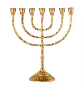 Candélabre vintage en métal à 7 bras, élégant, pour centre de table, décoration intérieure - Product Image 6