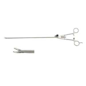 Steel Manual <b>Laparoscopic</b> Needle Holder 5mm Stomach Grasping Forceps Reusable General Surgery Tool CE Certified Metal Med - Product Image 3