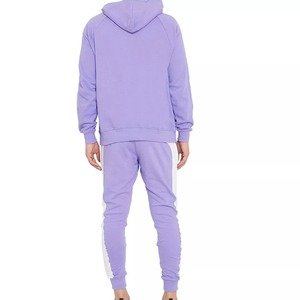 Nouvelle conception de survêtement personnalisé en coton molletonné, sweat-shirts à capuche pour hommes, ensembles deux pièces, vêtements de sport, tenue de fitness, survêtements pour hommes - Product Image 4