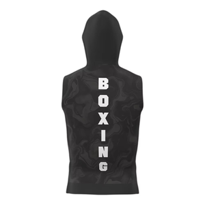 Sweat-shirt à capuche sans manches pour la boxe, léger et durable, conçu pour les passionnés de boxe et les athlètes de salle de sport - Product Image 4
