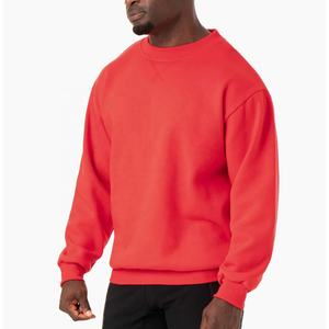 2024 nouveau en vrac surdimensionné hommes sweats Logo personnalisé imprimé coton solide épais cou à manches longues 3D hiver à capuche brodé - Product Image 2