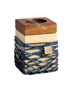 Wood Sandalwood Bakhoor Oud Burner Mubkhar <b>Incense</b> <b>Holder</b> with Wire Eco-Friendly Religious Ramadan Gift Desk Decor - Product Image 3