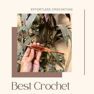 Ganchos de Crochet Hechos a Mano de Madera y Resina en Colores Variados |   Agujas de Crochet de Tamaño Personalizado |   Herramientas de Tejer de Ganchillo Ergonómicas y Coloridas - Product Image 5